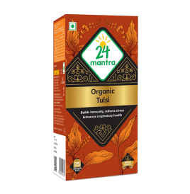 24 Mantra Organic Tulsi   Box  37.5 grams